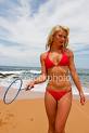 Le badminton n'est pas un sport de plage !